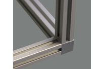 Assembly connector – three 8mm profiles – Grey