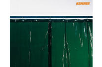 Welding curtain S4, light green: EN 1598