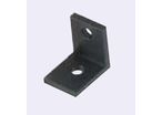 Black Anodized Thin Bracket for 10 mm slot aluminium profile
