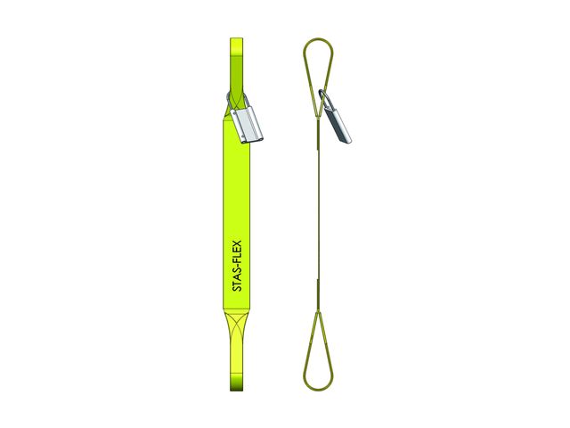 Polyamide STAS FLEx web sling - Folded loops