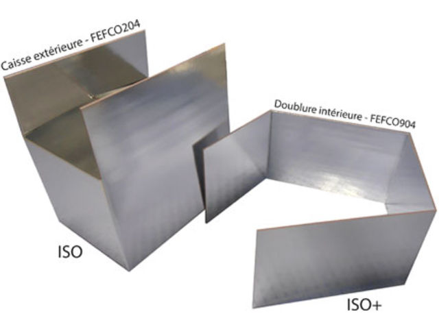 American casing (temperature<-18°C) : ISO / ISO+