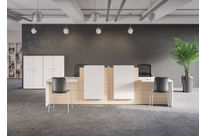 Fifty-Fifty reception counter