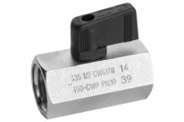 Ball Valves for Compressed Air, Oil and Water - High Pressure Mini Series