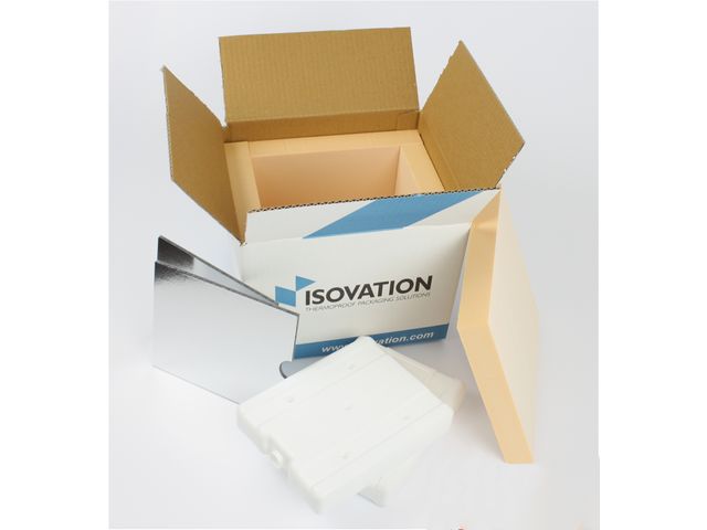 Isothermal box 72h 2/8°C 5L 185 x 185 x 155