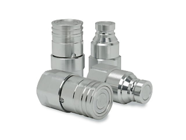 X65 Flat-Face Steel Couplings &amp; Nipples: Series 065, DN25 Steel