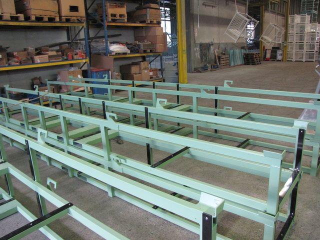 Storage transport rack  for profiles