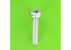 Metal Screws : Round Head - Large Round Button Head, Pozidriv Recess, DIN 7985 - White Zinc Steel