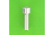Hex Socket Screws : Hex Socket Round Head - Aluminium - Blister pack of 5 Hex Socket Round Head Screws, P60 OA Aluminium, Bright Silver