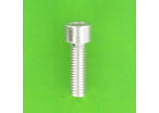 Hex Socket Screws : Hex Socket Round Head - Aluminium - Blister pack of 5 Hex Socket Round Head Screws, P60 OA Aluminium, Bright Silver