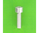 Hex Socket Screws : Hex Socket Round Head - Aluminium - Blister pack of 5 Hex Socket Round Head Screws, P60 OA Aluminium, Bright Silver