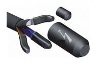 Cable end cap 14/4 mm set of 10 pcs