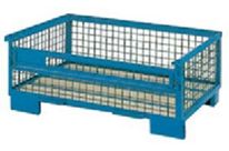 Industrial lattice box pallets