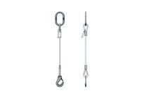 1-leg stainless steel wire rope sling  - HRA type