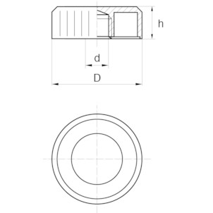 Round nuts 325 - Lock nut