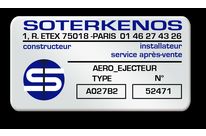 Pre-printed Protected 3M Heavy Duty Adhesive Polyester Machine Plate