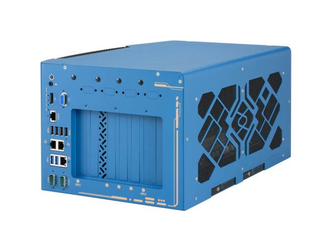 Edge AI Platform Supporting Dual 350W NVIDIA® RTX GPU Cards | Nuvo-10208GC  