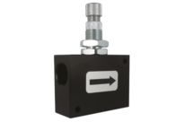 Pneumatic in-line flow regulators, threaded versions