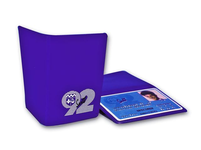 Customized Soft Double Badge Protection Case