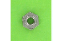 Nuts : Weld and Crimp Nuts - Hex Weld Nut - Square Weld Nut, H, Steel, DIN 929