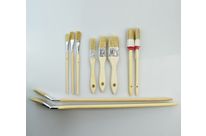 Paintbrush Set - 10 Pieces - flat brush, artist brush, radiator, round