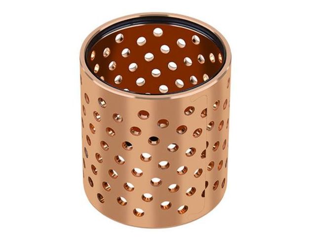 Bronze plain bearings with grease reservoirs : LDD 