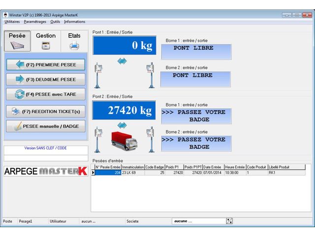 WINSTAR Loose loading