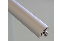 Rounded Aluminium Profile 6mm Slot 20x20