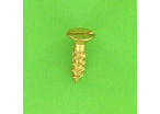 Wood Screws : Slotted Countersunk Head Wood Screw - Slotted Countersunk Head Wood Screw, Brass, DIN 97