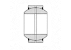 Spherical bearings dimension series E,G,W FO2RS version ( Standard )