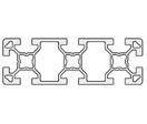 Aluminium profile 40x120 10mm slot