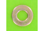 Washers and Circlips : Flat Washers - Without Chamfer - DIN 433 - Steel - Washer, Yellow Zinc Steel, DIN 433