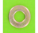 Washers and Circlips : Flat Washers - Without Chamfer - DIN 433 - Steel - Washer, Yellow Zinc Steel, DIN 433