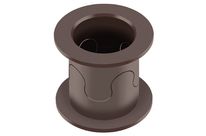 Solid polymer double flange bearing assembly : FLASH-CLICK® 