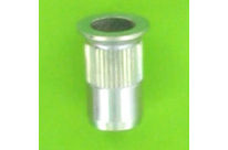 &amp;quot;Rivklés&amp;quot; Flush Nuts : Rivklés, Steel - Knurled Round Body - Countersunk Head - Open Body