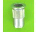 &quot;Rivklés&quot; Flush Nuts : Rivklés, Steel - Knurled Round Body - Countersunk Head - Open Body
