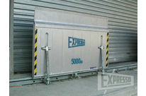 Aluminium sliding drawbridge leveller
