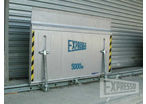 Aluminium sliding drawbridge leveller