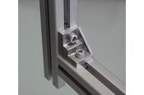 Bracket for 10 mm slot 40x40 profile