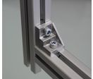 Bracket for 10 mm slot 40x40 profile