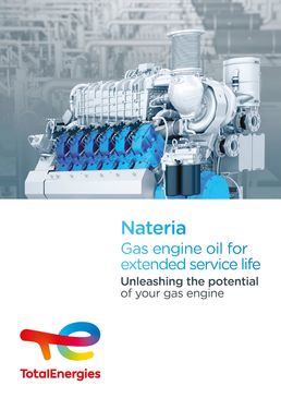 Nateria brochure for Gas Engines Industry 