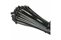 Cable ties 4.5x360 mm black set of 5 100pcs bags