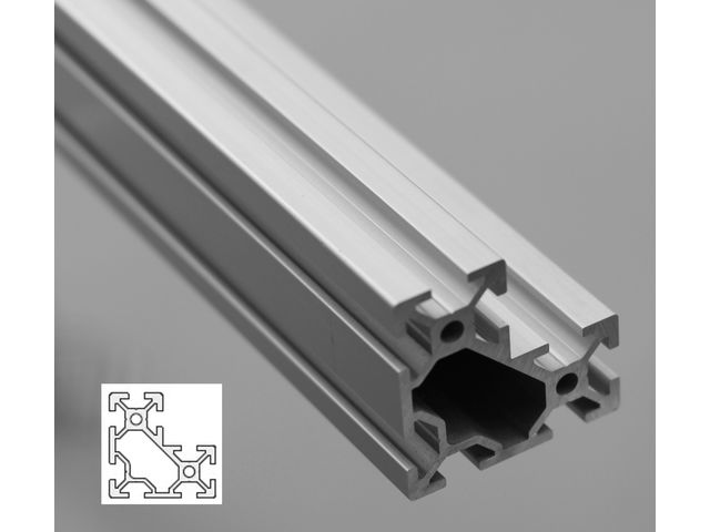 L-Shape Aluminium Profile 6mm Slot 40x40x20