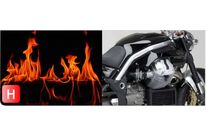 High temperature paint, fire retardant varnish