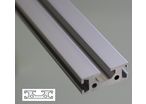Flat Aluminium Profile 6mm and 8 mm Slot 40x15