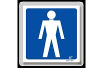 Picto of man signpost