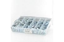 Metal Screws : Countersunk Head - Coffret de 800 Vis Tête Fraisée Din 963 + Ecrous Inox A2