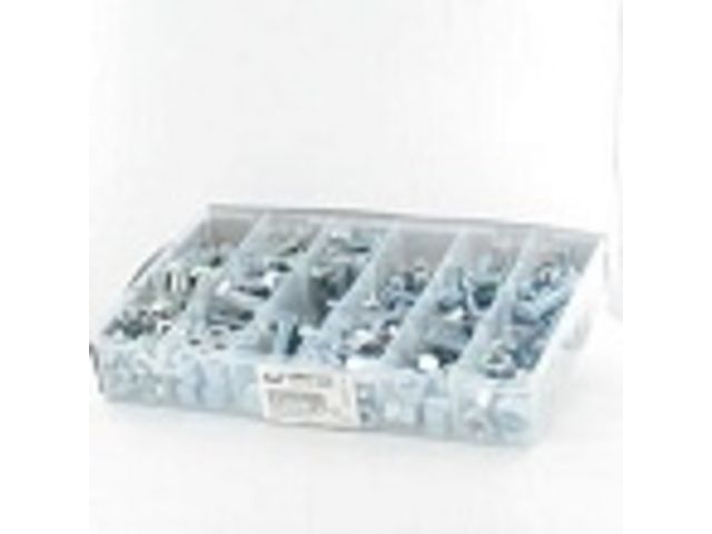 Metal Screws : Countersunk Head - Coffret de 800 Vis Tête Fraisée Din 963 + Ecrous Inox A2