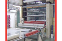 Rotative roll stacker