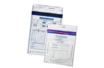 Plastic cash deposit bag