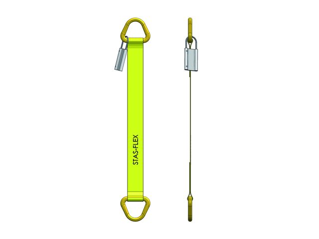 Polyamide STAS FLEX web sling - Web-trap fitting